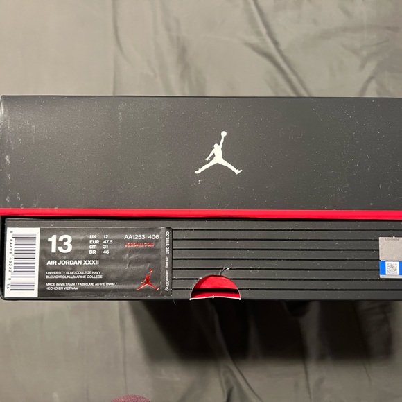 Nike Air Jordan 32 “UNC” size 13 - Picture 2 of 8